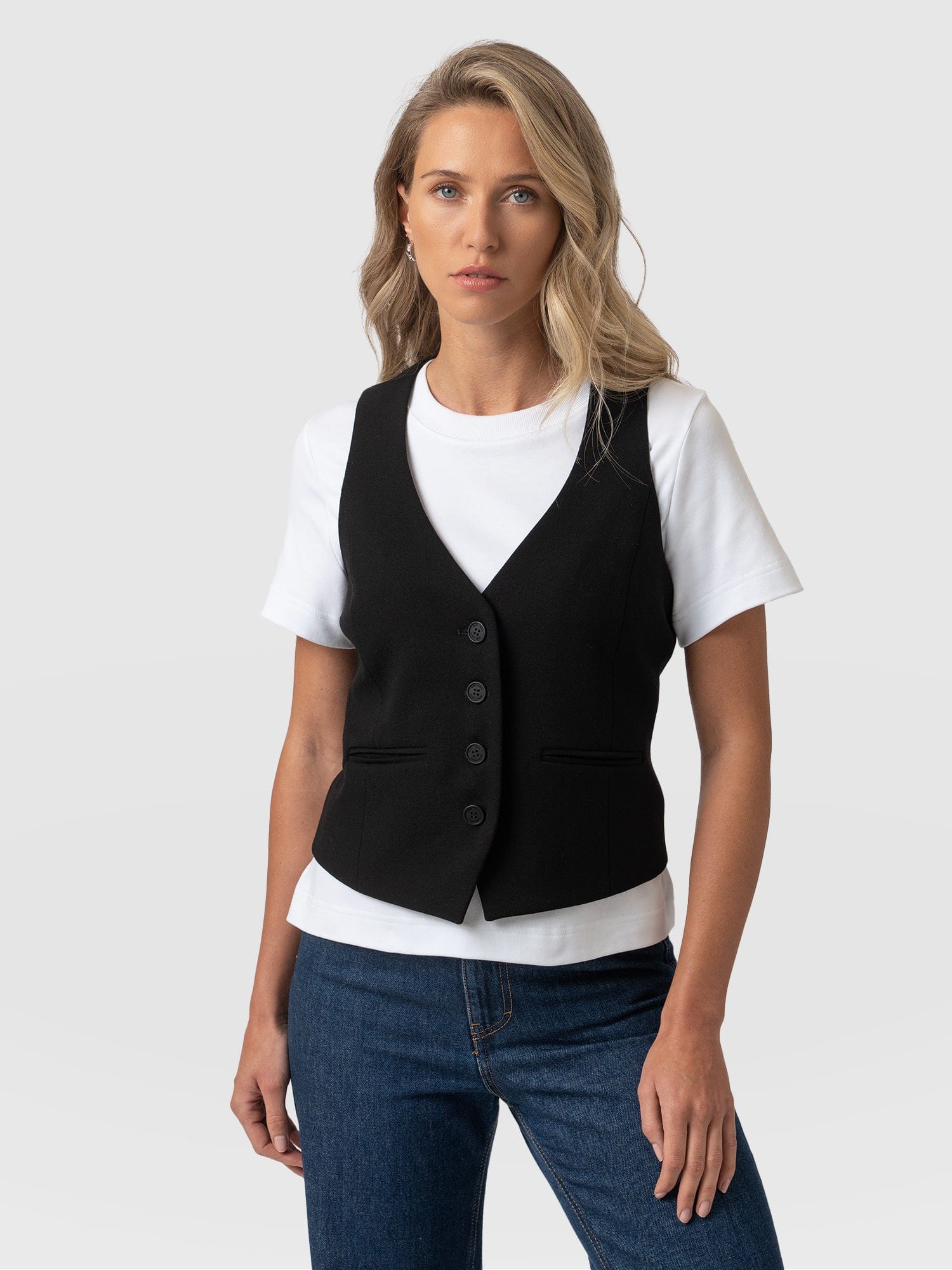 Astrid Waistcoat - Black